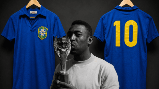 Pele'nin 1958 Dünya Kupası finali forması rekor fiyata satıldı!