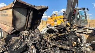 Son dakika: Ankara'da feci kaza: ABB'ye ait kamyon kaza yaptı, 2 iş&ccedil;i hayatını kaybetti