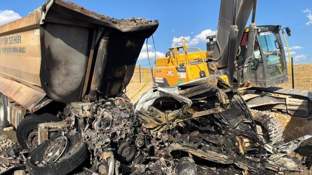 Ankara'da feci kaza: ABB'ye ait kamyon kaza yaptı, 2 işçi hayatını kaybetti