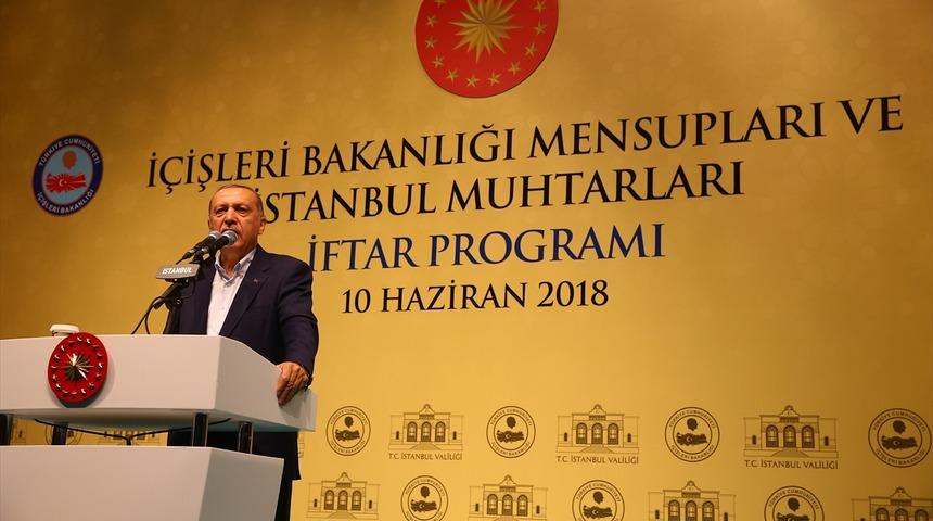Cumhurbaşkanı Erdoğan: Biz bir numarayız, Amerika gerimizde