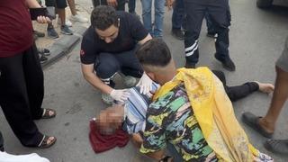 Son dakika: Motosikletin &ccedil;arptığı yaşlı adamın eşi g&ouml;zyaşlarına boğuldu