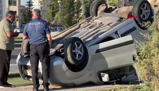 Kayseri'de trafik kazası! 2 yaralı