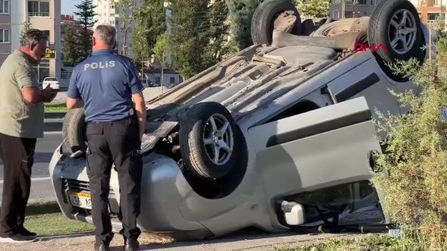 Kayseri'de trafik kazası! 2 yaralı