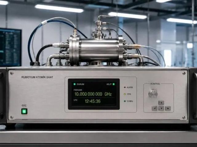 T&uuml;rkiye'nin yerli atomik saati uzaya fırlatıldı! İlk sinyal alındı