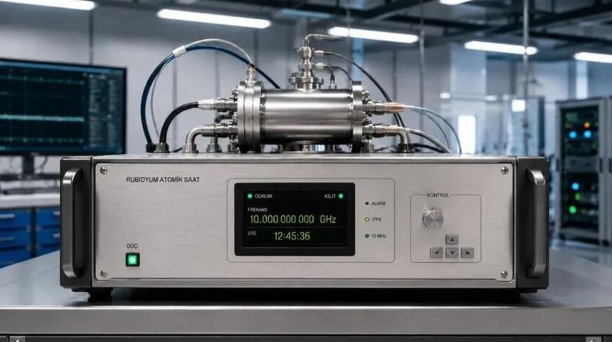 T&uuml;rkiye'nin yerli atomik saati uzaya fırlatıldı! İlk sinyal alındı