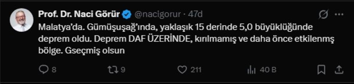 Malatya g&uuml;ne depremle başladı! Uzmanlardan a&ccedil;ıklama: Bir de kritik uyarı var 1