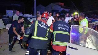 Aydın’da zincirleme trafik kazası: 3 yaralı