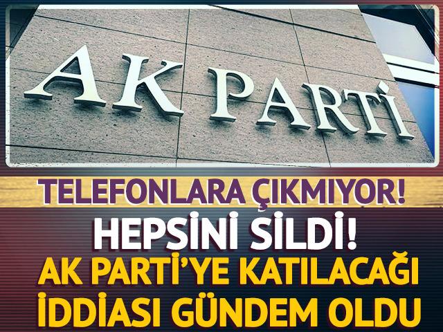 Mehmet Mustafa Gurban AK Parti'ye mi katılacak? Hepsini sildi