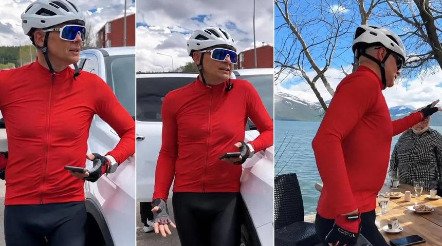 "Tayt giymesi&rdquo; olay olan ve g&ouml;revden alınan vali ilk kez konuştu: &ldquo;Pedallamaya devam&rdquo;