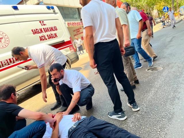 Elazığ’da otomobilin çarptığı yaya ağır yaralandı 2