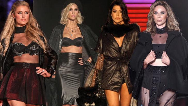 Paris Hilton ve Türk modeller podyumu salladı G1