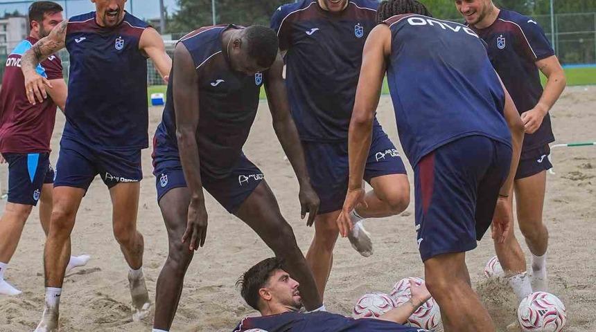 Trabzonspor kumda &ccedil;alıştı