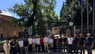 Vakıflar Genel M&uuml;d&uuml;r&uuml; Aksu, Bursa ve Bilecik'teki vakıf k&uuml;lt&uuml;r varlıklarını ziyaret etti