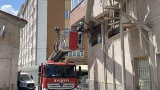 Eskişehir’de fırın bacasında çıkan yangın paniğe sebep oldu