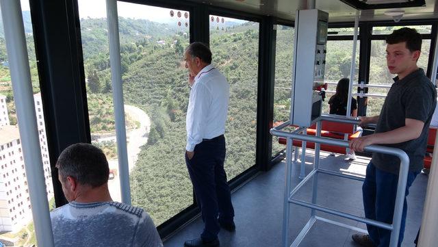 Karadeniz in en uzun teleferik hattı tamamlandı 4