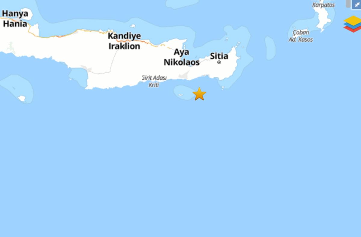 AFAD duyurdu: Akdeniz de 4.3 b&uuml;y&uuml;kl&uuml;ğ&uuml;nde deprem 1