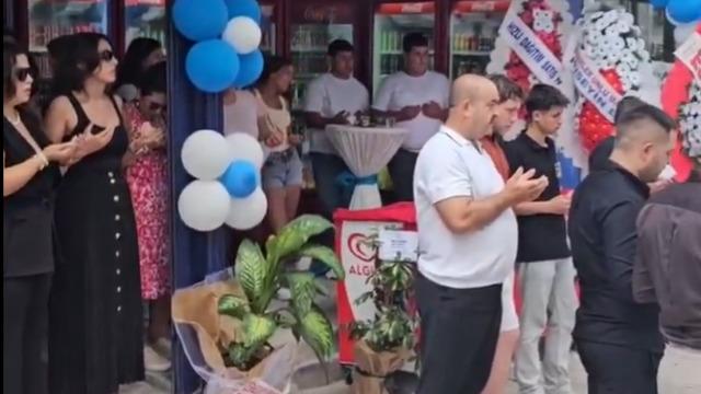 Tekel bayi açılışına katılan imam gündem oldu: Sonradan fark ettim