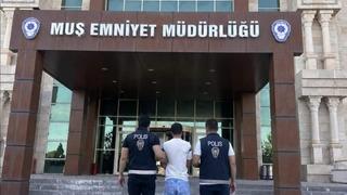 Muş’ta 9 yıl 10 gün hapis cezası bulunan hükümlü yakalandı