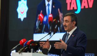 Cumhurbaşkanı Yardımcısı Yılmaz "Ulusal Halk Sağlığı ve G&uuml;venlik Sorunu: Bağımlılık" sempozyumunda konuştu