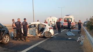 Şanlıurfa'da feci kaza: 3 kişi öldü, 8 kişi yaralandı