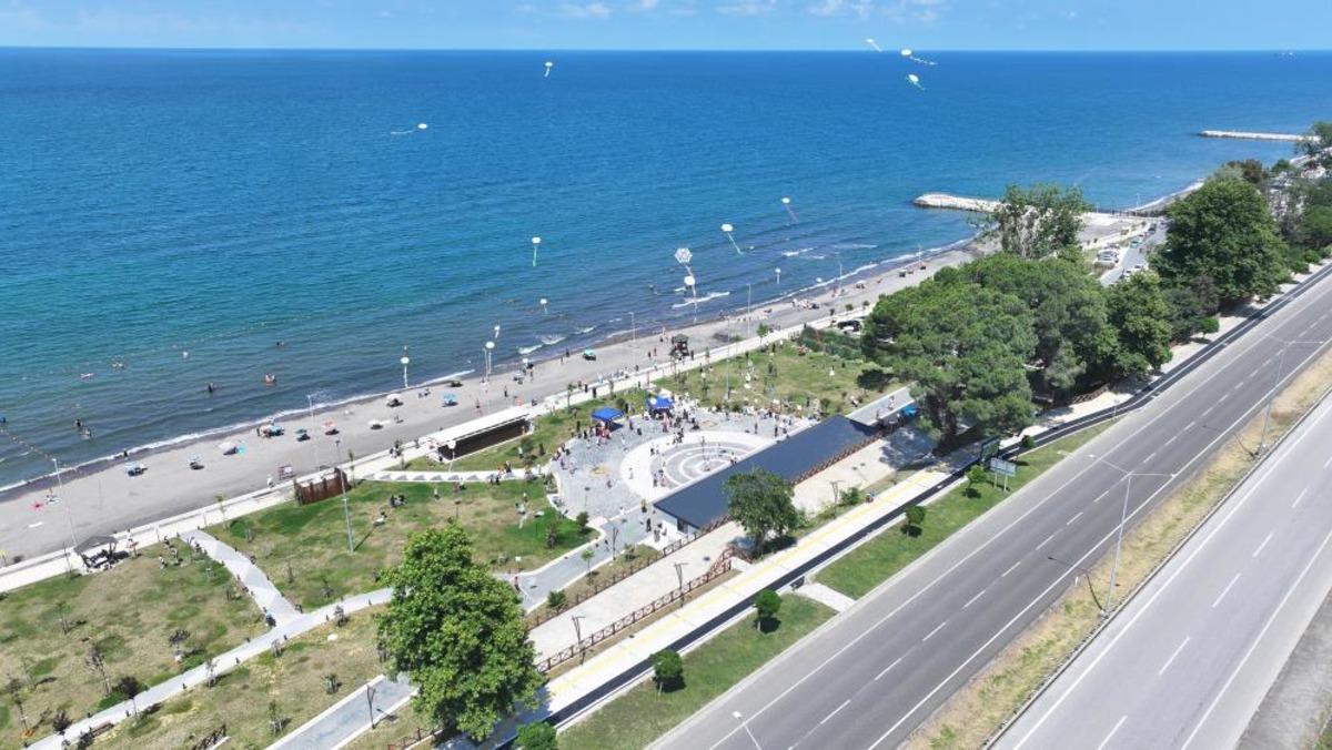 Ordu da 120 uçurtma çocukların mutluluğuyla gökyüzünde buluştu 1