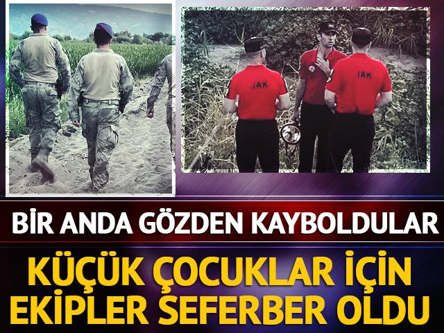 Aydın'da serinlemek i&ccedil;in suya giren 2 &ccedil;ocuktan haber alınamıyor
