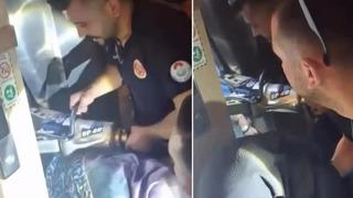 Son dakika: Asans&ouml;rde mahsur kalan 9 kişi operasyonla kurtarıldı
