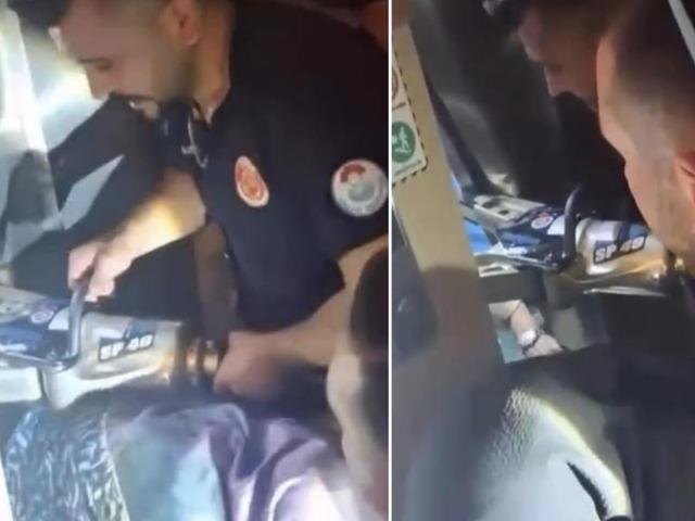 Asans&ouml;rde mahsur kalan 9 kişi operasyonla kurtarıldı