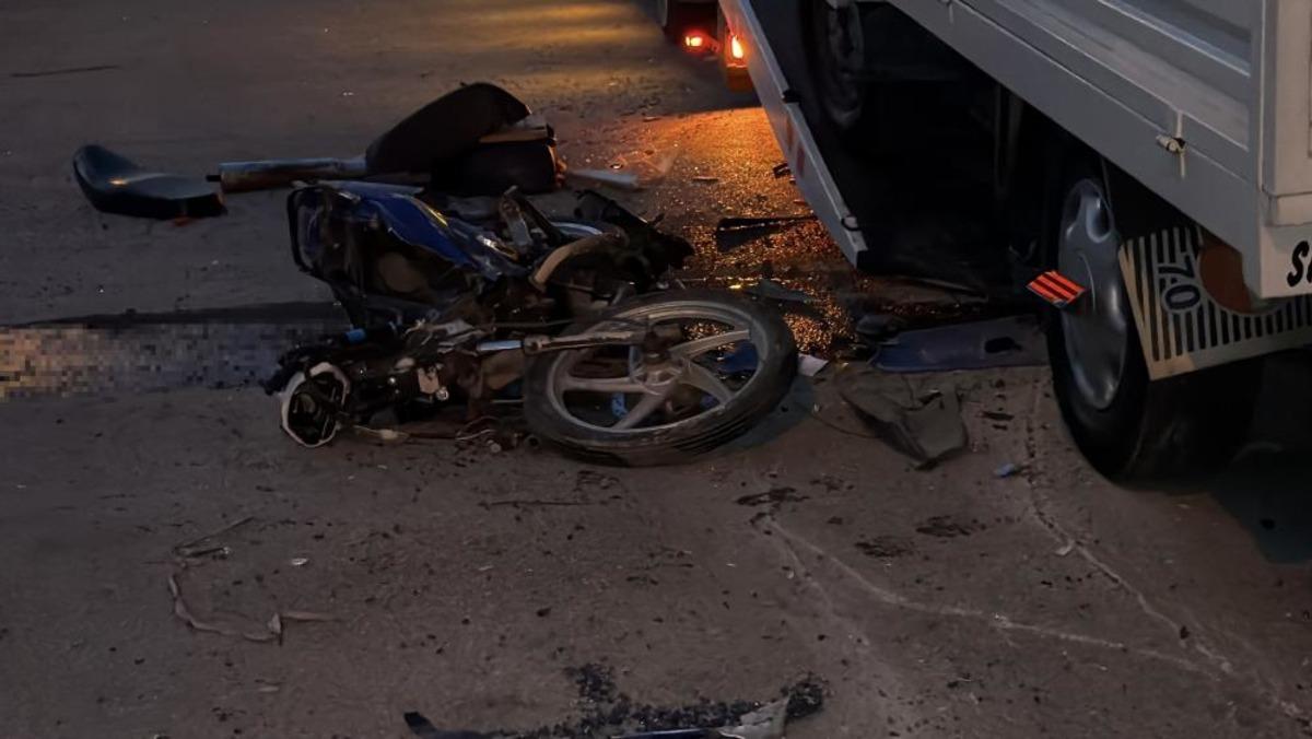 Bolu da motosiklet ile kamyonet çarpıştı: 1 ölü, 1 yaralı 1