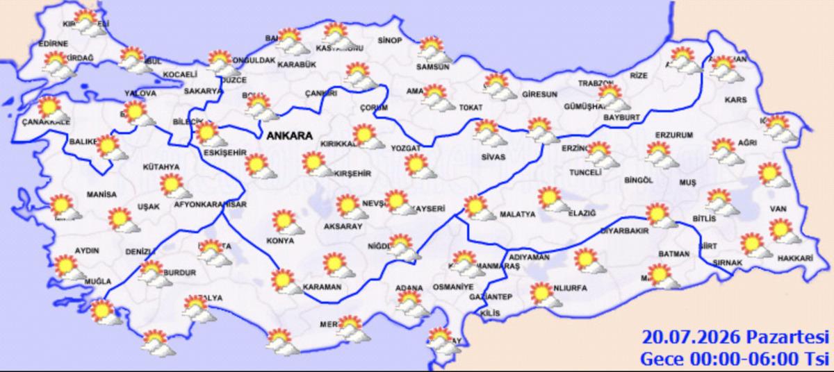 Önce çöl sıcakları geliyor, ardından sağanak... Tarih verildi, meteoroloji uyardı 10