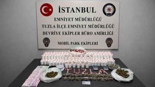 Tuzla’da uyuşturucu tacirleri dron ile saniye saniye takip edildi