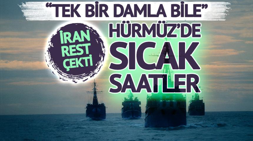 H&uuml;rm&uuml;z Boğazı'nda sıcak saatler! "2 gemi kaza yaptı"