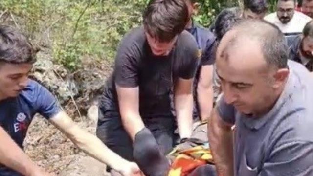 Osmaniye’de içme suyu çalışmasında düşen işçi yaralandı