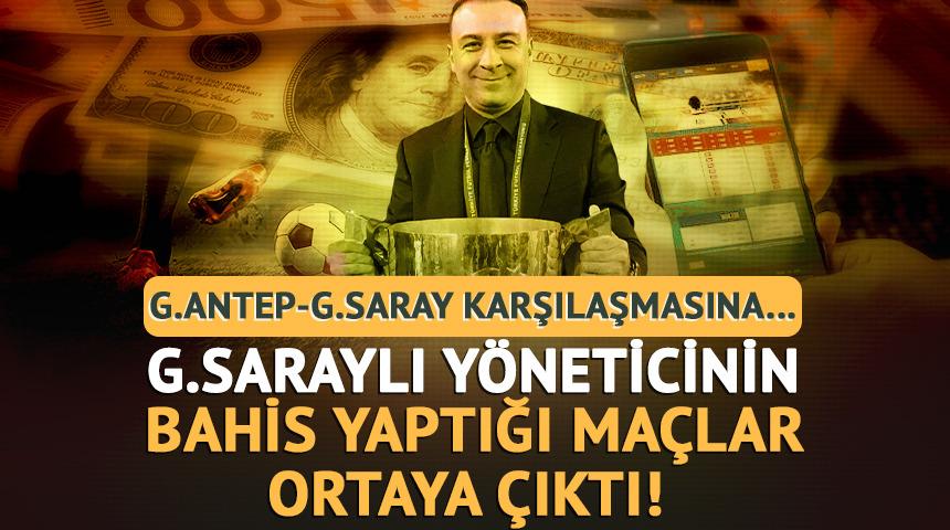 Galatasaraylı y&ouml;netici Maruf G&uuml;neş'in bahis yaptığı ma&ccedil;lar ortaya &ccedil;ıktı!