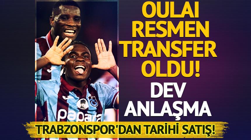Trabzonspor'dan tarihi satış! Oulai resmen Fiorentina'da