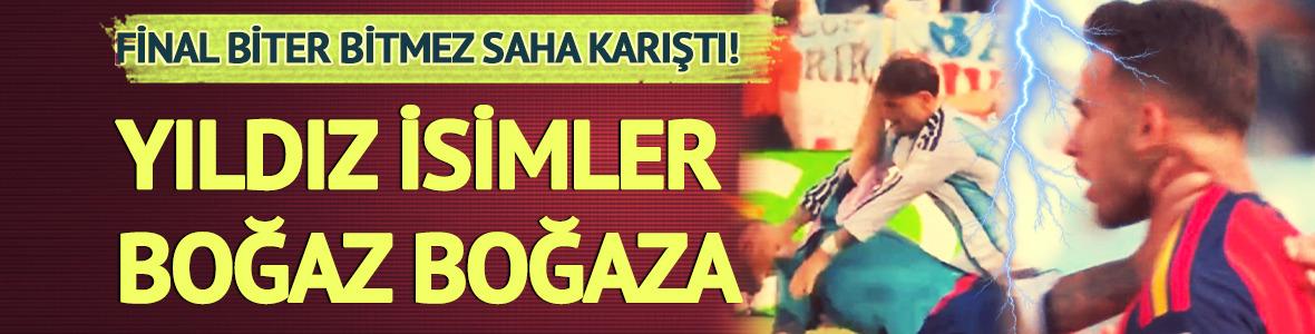 D&uuml;nya Kupası finali sonrası saha karıştı! Yıldız isimler boğaz boğaza