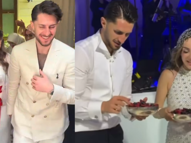 İsmail Y&uuml;ksek ve Esen Matraş evlendi! "Gelinliği son anda kapatmışlar gibi"