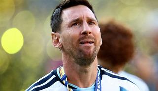 Lionel Messi kendisini tutamadı! Ma&ccedil;ın ardından g&ouml;zyaşlarına boğuldu