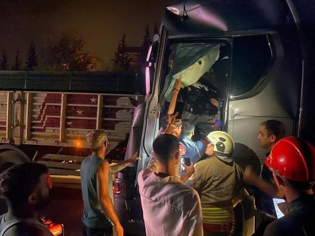 İskenderun’da trafik kazası: 1 yaralı 1
