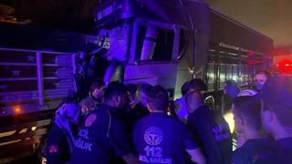 İskenderun’da trafik kazası: 1 yaralı