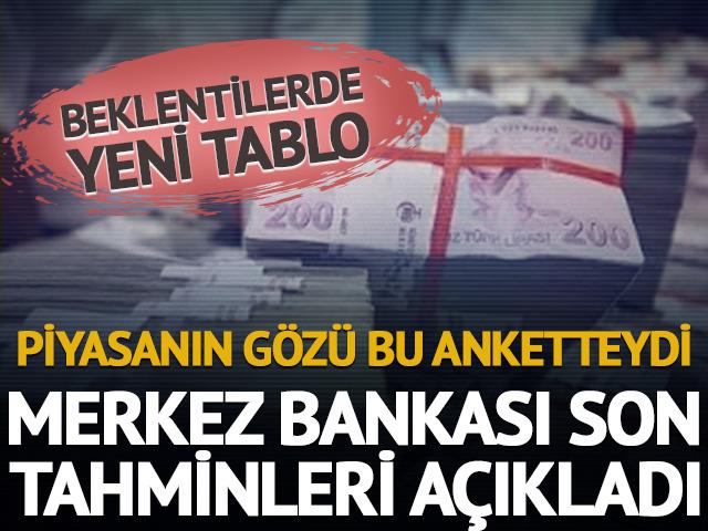 Temmuz anketi a&ccedil;ıklandı: Dolar, enflasyon ve faizde son durum