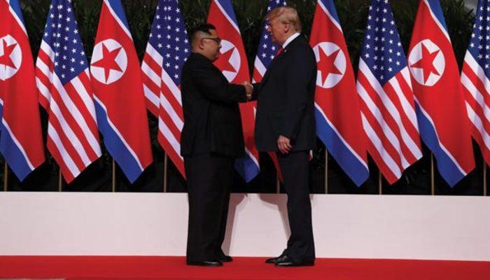 Singapur'da tarihi zirve: Trump ve Kim ilk kez bir arada