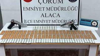 Çorum’da 756 adet sentetik ecza hapı ele geçirildi: 1 tutuklama