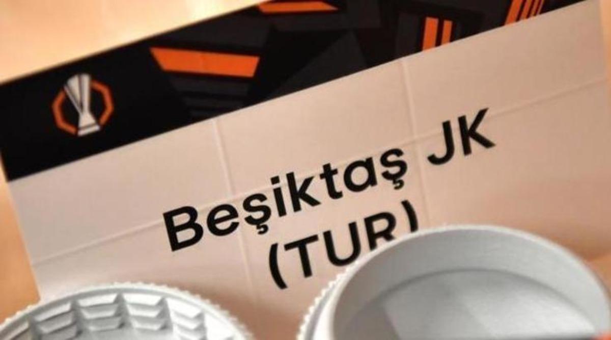 Beşiktaş ın UEFA Avrupa Ligi ndeki rakibi belli oldu! 2