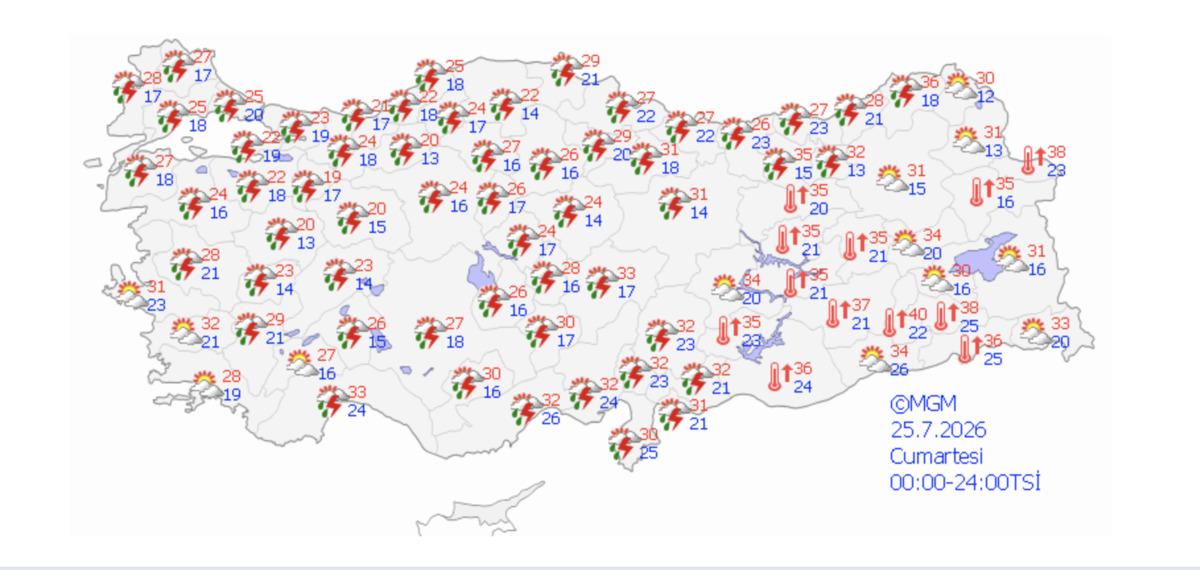 İstanbul da hava bir gecede değişecek: Yaz ortasında kış yaşanacak! AKOM tarih verdi 8