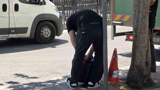 Samsun’da şüpheli valiz paniği