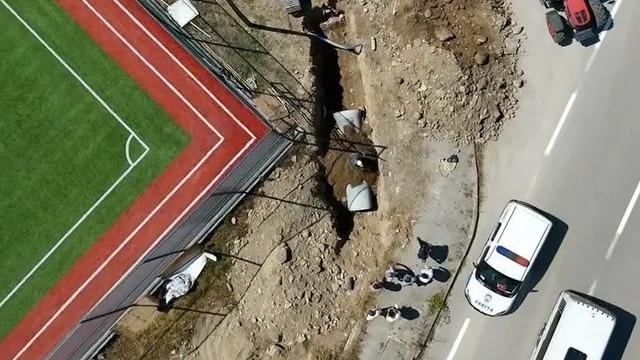 Erfelek’te su baskınlarına kalıcı çözüm için ilk kazma vuruldu