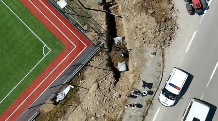 Erfelek&rsquo;te su baskınlarına kalıcı &ccedil;&ouml;z&uuml;m i&ccedil;in ilk kazma vuruldu