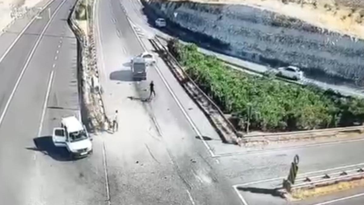 Birecik’te 3 kişinin öldüğü kazanın görüntüleri ortaya çıktı