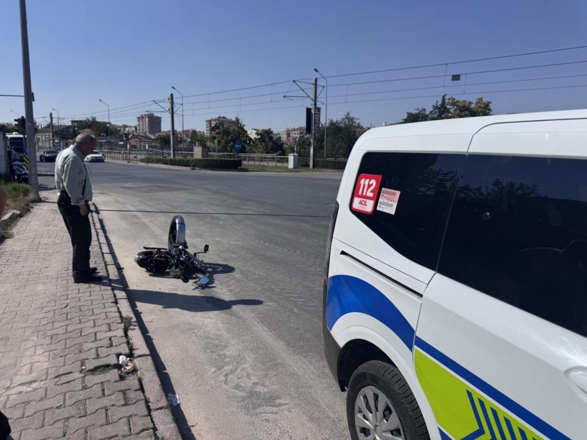 Ticari aracın çarptığı elektrikli bisiklet sürücüsü ağır yaralandı 1